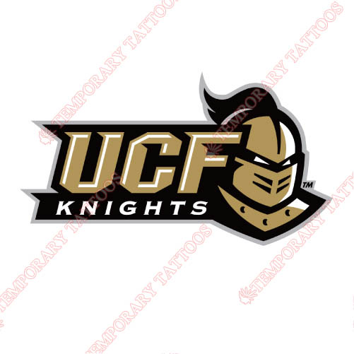 Central Florida Knights Customize Temporary Tattoos Stickers NO.4119